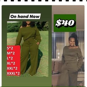 Off the shoulder set